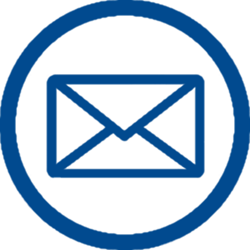 Mail Icon Blue