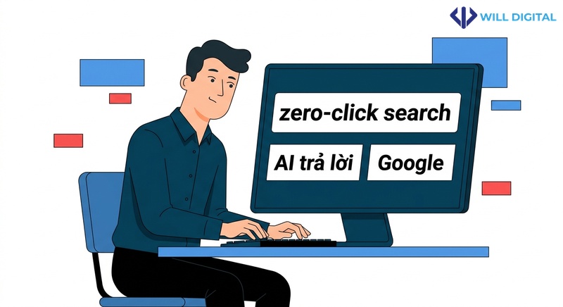 AI thay thế Google trong zero-click search