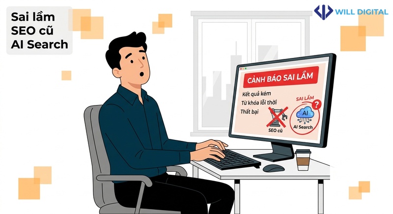 Sai lầm khi áp dụng SEO cũ vào AI Search