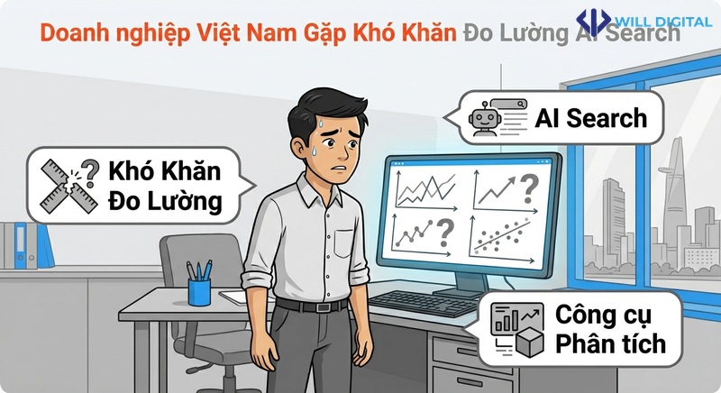 Hoạt họa doanh nghiệp Việt gặp khó khăn trong đo lường AI search