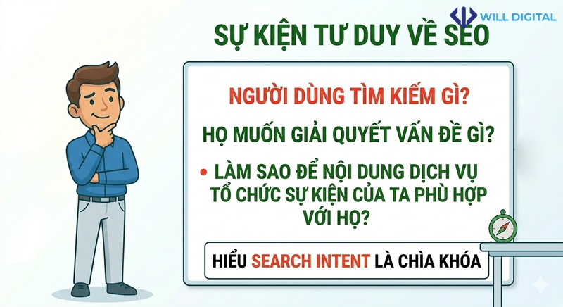 Hoạt họa về việc tập trung vào intent người dùng trong SEO