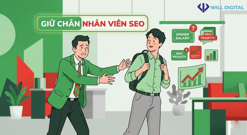 Hoạt họa doanh nghiệp và nhân viên SEO với thách thức giữ chân
