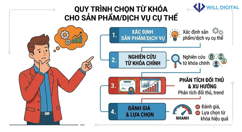 Infographic SEO tổng thể trong ngành cạnh tranh cao