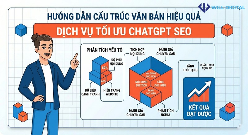 Quy trình tối ưu ChatGPT SEO của Will Digital